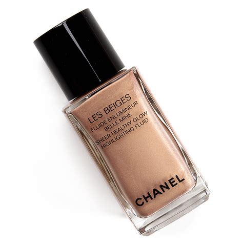 chanel highlighter swatch|Chanel highlighting fluid sunkissed.